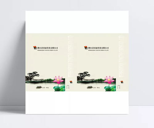 中国传统水墨风格手提袋包装设计